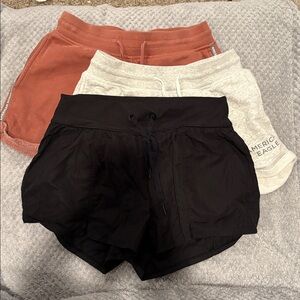 Bundle of 3 Pairs of American Eagle/Aerie Lounge Shorts | Size: XS